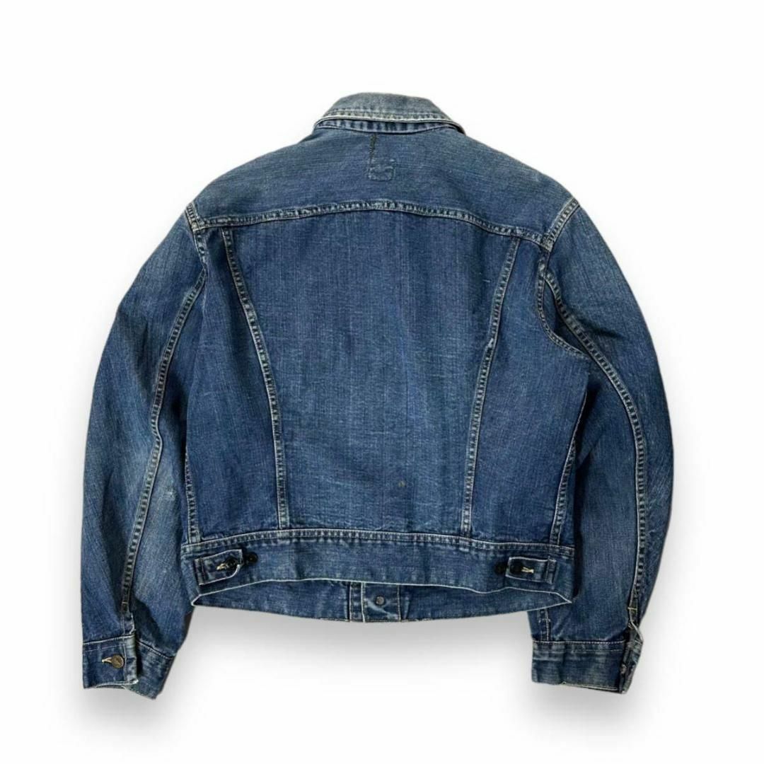 Lee - 【希少品】Lee デニムジャケット101-J 四角黒タグ 60s 44 Lee - 【希少品】Lee デニムジャケット101-J 四角黒タグ 60s 44