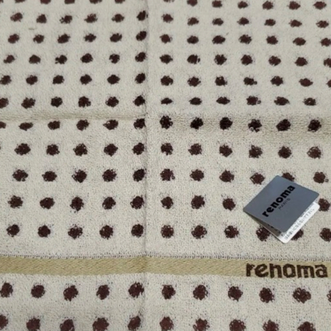 RENOMA(レノマ)のレノマ　タオルハンカチ　タグ付き　未使用 レディースのファッション小物(ハンカチ)の商品写真