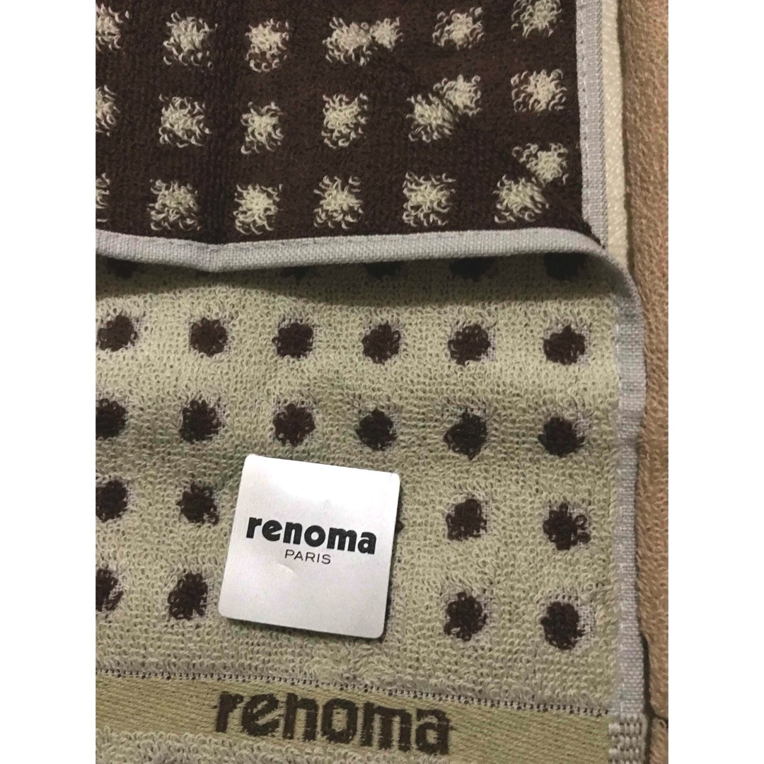 RENOMA(レノマ)のレノマ　タオルハンカチ　タグ付き　未使用 レディースのファッション小物(ハンカチ)の商品写真