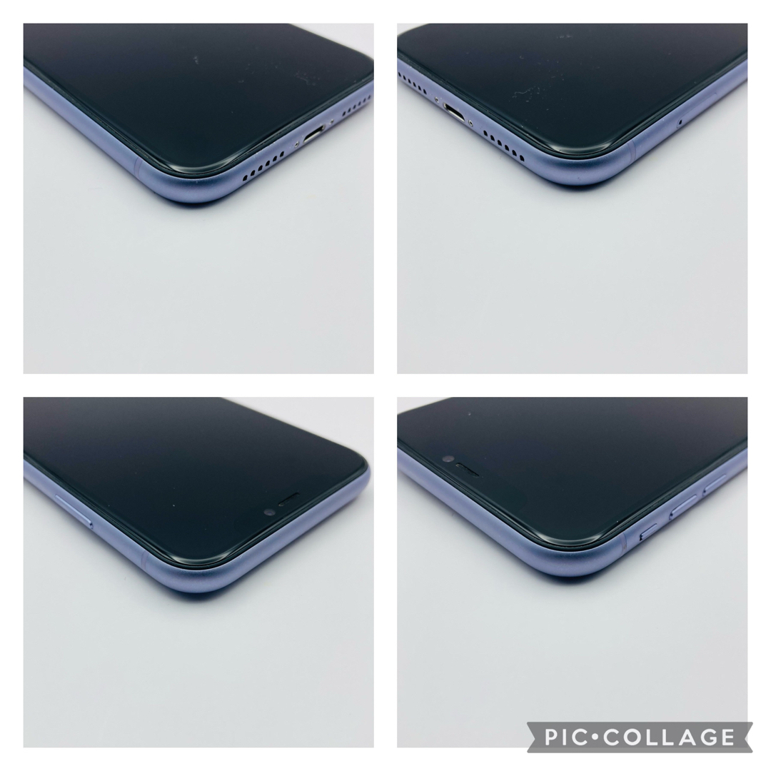 極美品、特典４点☆iPhone 11 パープル 64GB SIMフリー 100%