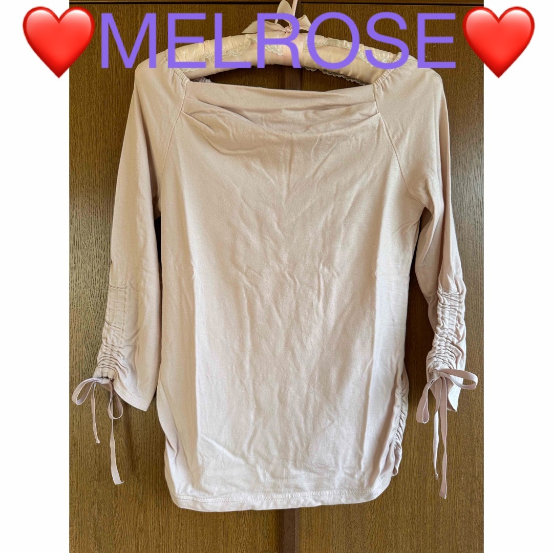 MELROSE(メルローズ)の❤️MELROSE❤️メルローズ❤️トップス❤️ レディースのトップス(カットソー(長袖/七分))の商品写真