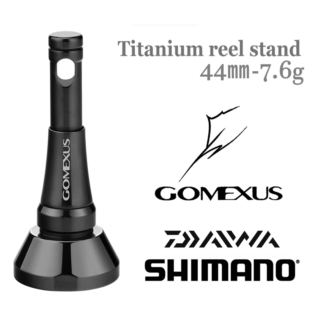 GOMEXUS(ゴメクサス)のゴメクサス 44mm 22ステラ シマノ オールチタン　チタンブラック スポーツ/アウトドアのフィッシング(リール)の商品写真