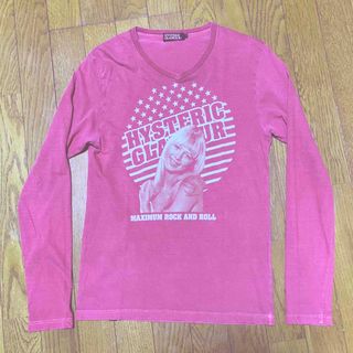 ヒステリックグラマー(HYSTERIC GLAMOUR)のヒステリックグラマー　ロングTシャツ　S(Tシャツ/カットソー(七分/長袖))