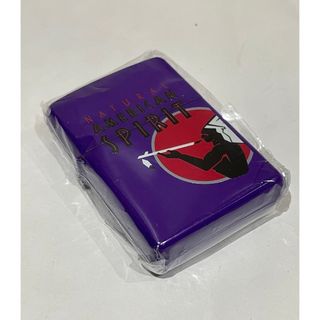 ジッポー(ZIPPO)のzippo アメリカンスピリット パープル(タバコグッズ)