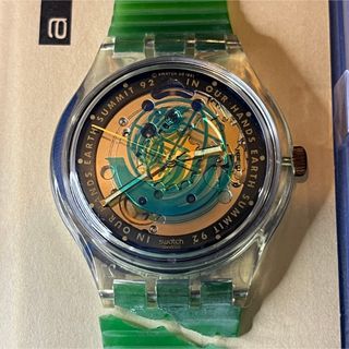 swatch automatic EARTH SUMMIT '92(ラバーベルト)