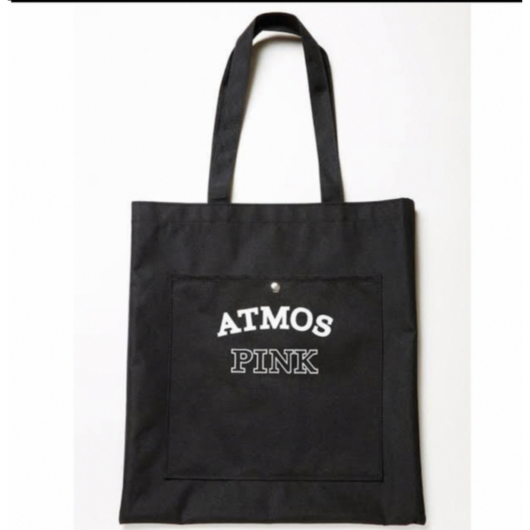 atmos(アトモス)の雑誌付録 アトモスピンク 限定カレッジロゴBIGトートバッグ レディースのバッグ(トートバッグ)の商品写真