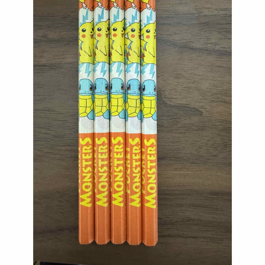 ポケモン(ポケモン)のポケモン　鉛筆　2B 5本セット エンタメ/ホビーのアート用品(鉛筆)の商品写真