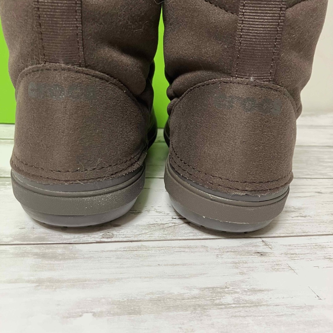 CROSS(クロス)の新品 未使用 クロックス ブーツ 21cm レディース キッズ 子供 crocs レディースの靴/シューズ(ブーツ)の商品写真