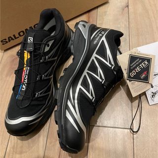 サロモン(SALOMON)の【27㎝】 Salomon XT-6 GTX GORE-TEX Black(スニーカー)