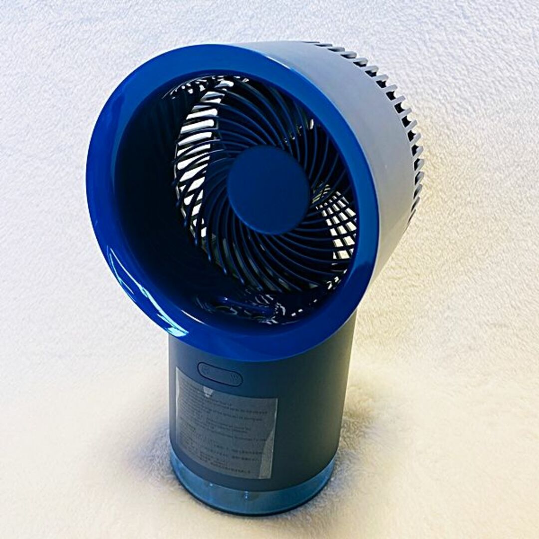 卓上冷風扇 エアークーラー ３段階調整 水タンク 気化式 LEDライト付き　新品 スマホ/家電/カメラの冷暖房/空調(扇風機)の商品写真