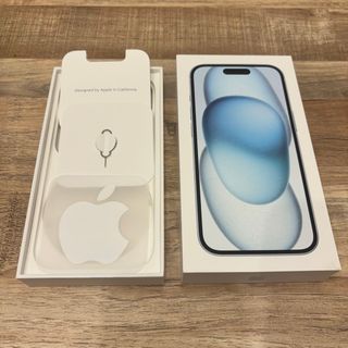 アイフォーン(iPhone)のiPhone15 ブルー 水色  空箱(その他)