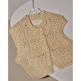 トゥデイフル(TODAYFUL)のTODAYFUL Chunky Hand Knitvest(ニット/セーター)