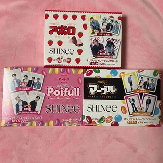 シャイニー(SHINee)のSHINee ローソン　未開封　トレカ　シャイニー　アポロ　マーブル　ポイフル(アイドルグッズ)