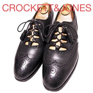 クロケットアンドジョーンズ(Crockett&Jones)の258.CROCKETT&JONES GHILLIE ギリーシューズ 7D(ドレス/ビジネス)