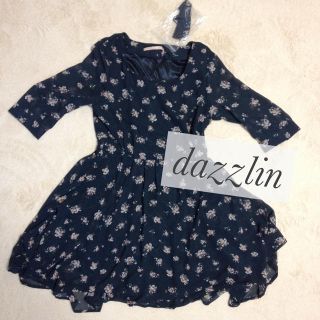 ダズリン(dazzlin)のdazzlin花柄ワンピース♡送料込み♡(ミニワンピース)