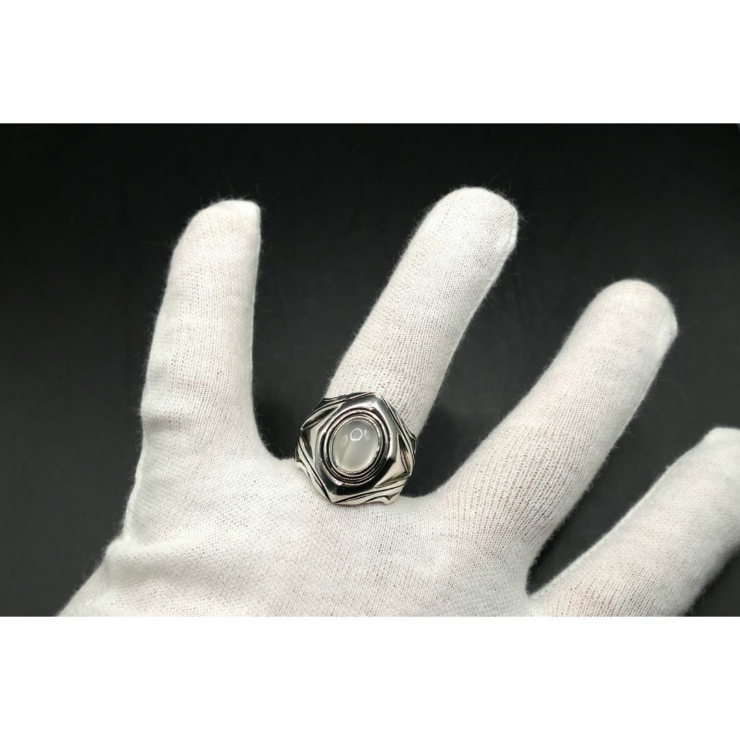M's collection(エムズコレクション)の美品　19号　エムズコレクション　ムーンストーン　リング　指輪 メンズのアクセサリー(リング(指輪))の商品写真