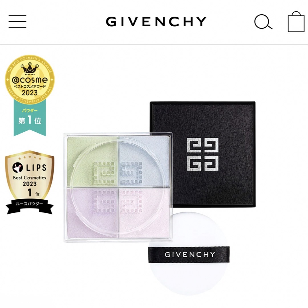 GIVENCHY(ジバンシィ)のGIVENCHY PRISM LIBRE ルースパウダー コスメ/美容のベースメイク/化粧品(フェイスパウダー)の商品写真