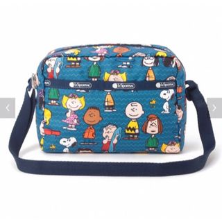 レスポートサック(LeSportsac)のスヌーピー レスポートサック レスポ クロスボディバッグ ピーナッツギャング(キャラクターグッズ)