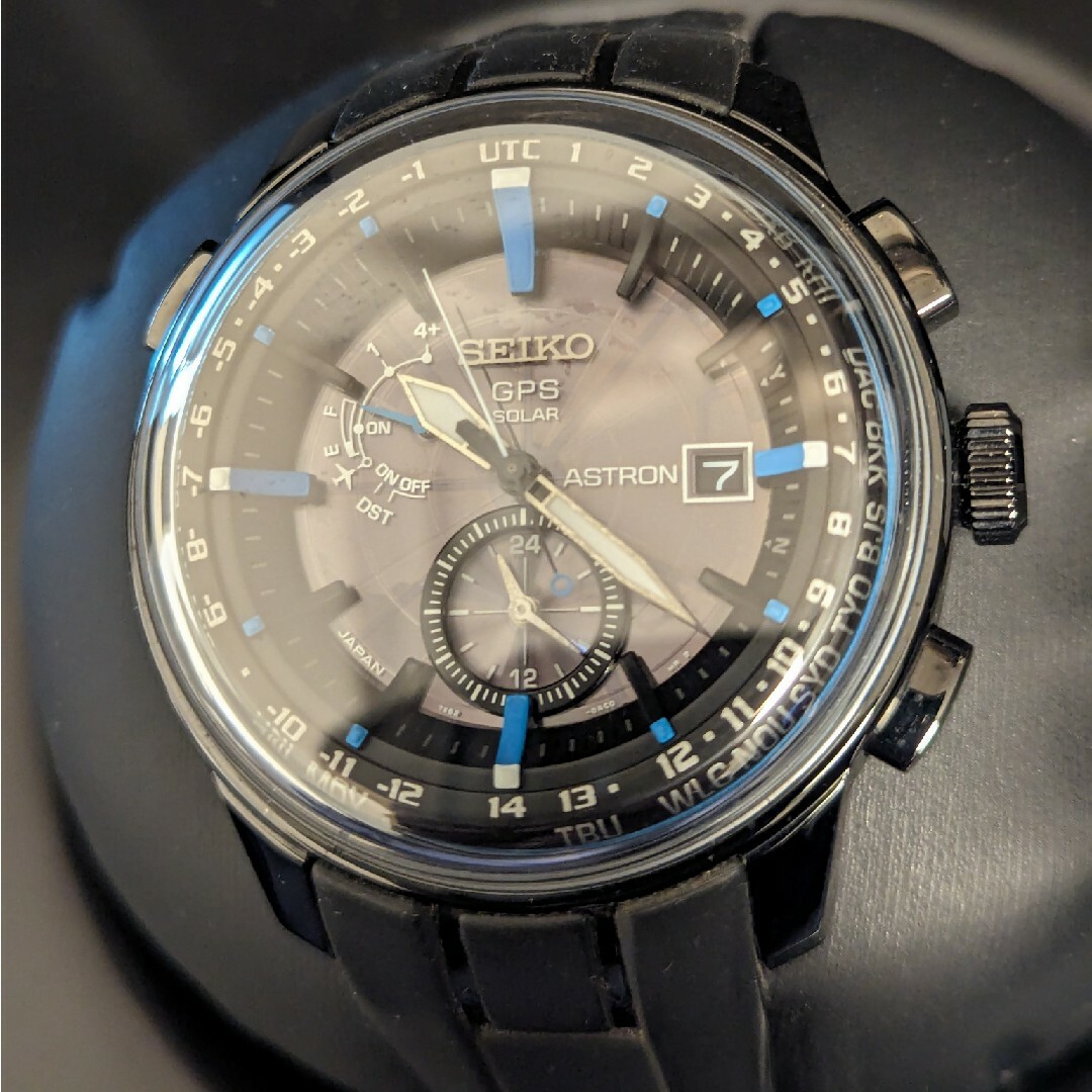 SEIKO(セイコー)の❗最終値下げ❗★美品★アストロンSBXA033ドーム型ガラス ラバーベルト メンズの時計(腕時計(アナログ))の商品写真