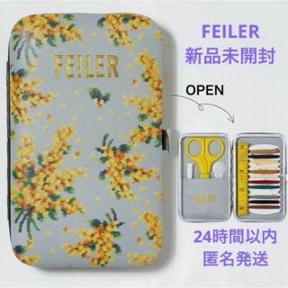 フェイラー(FEILER)の FEILER フェイラー お裁縫キット＆ミモザソラーレ柄 カードケース セット(ファッション)