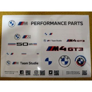 ビーエムダブリュー(BMW)のBMW Team Studie　オリジナルステッカー(ノベルティグッズ)