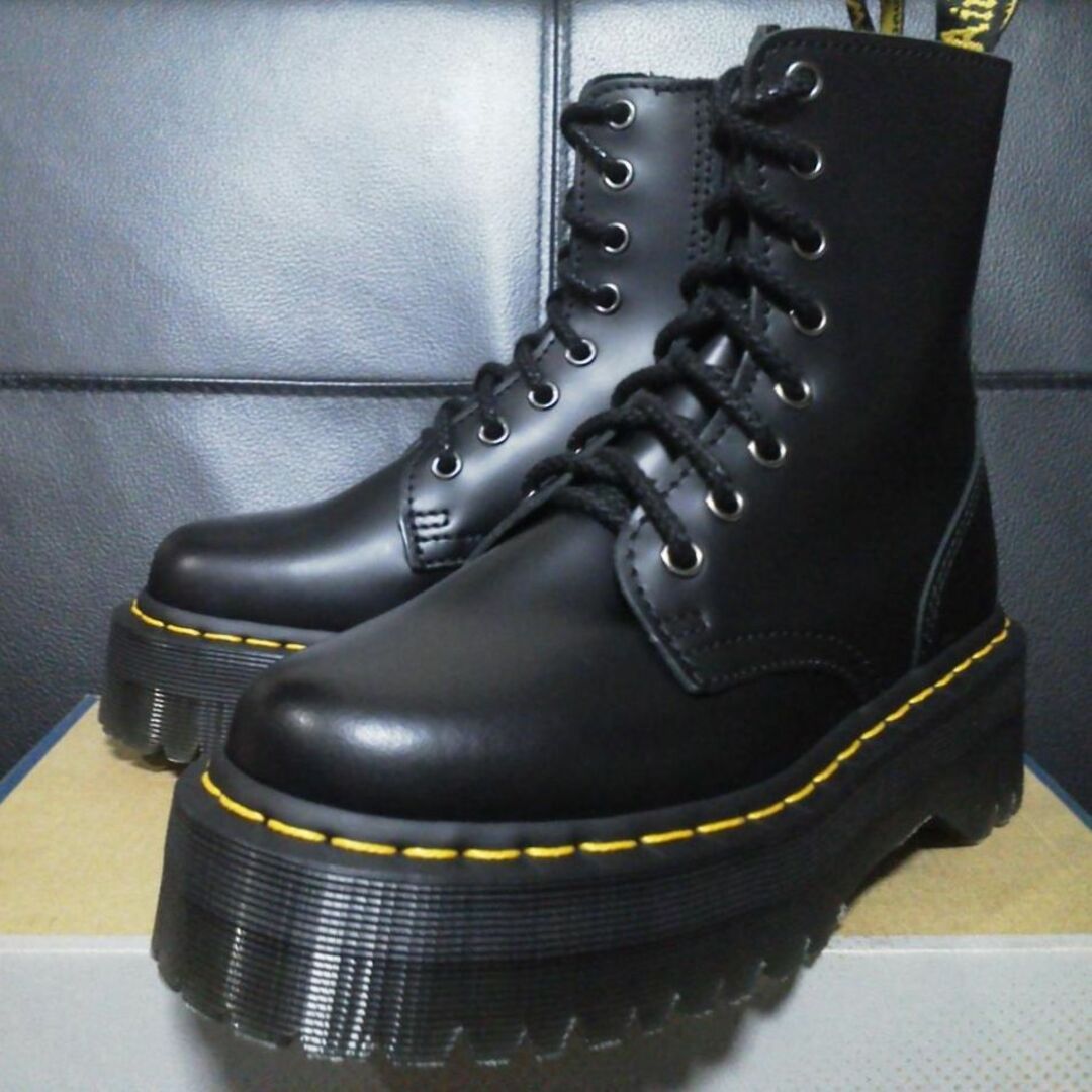 【専用】Dr.Martens JADON UK3 黒 厚底 8ホール BEX