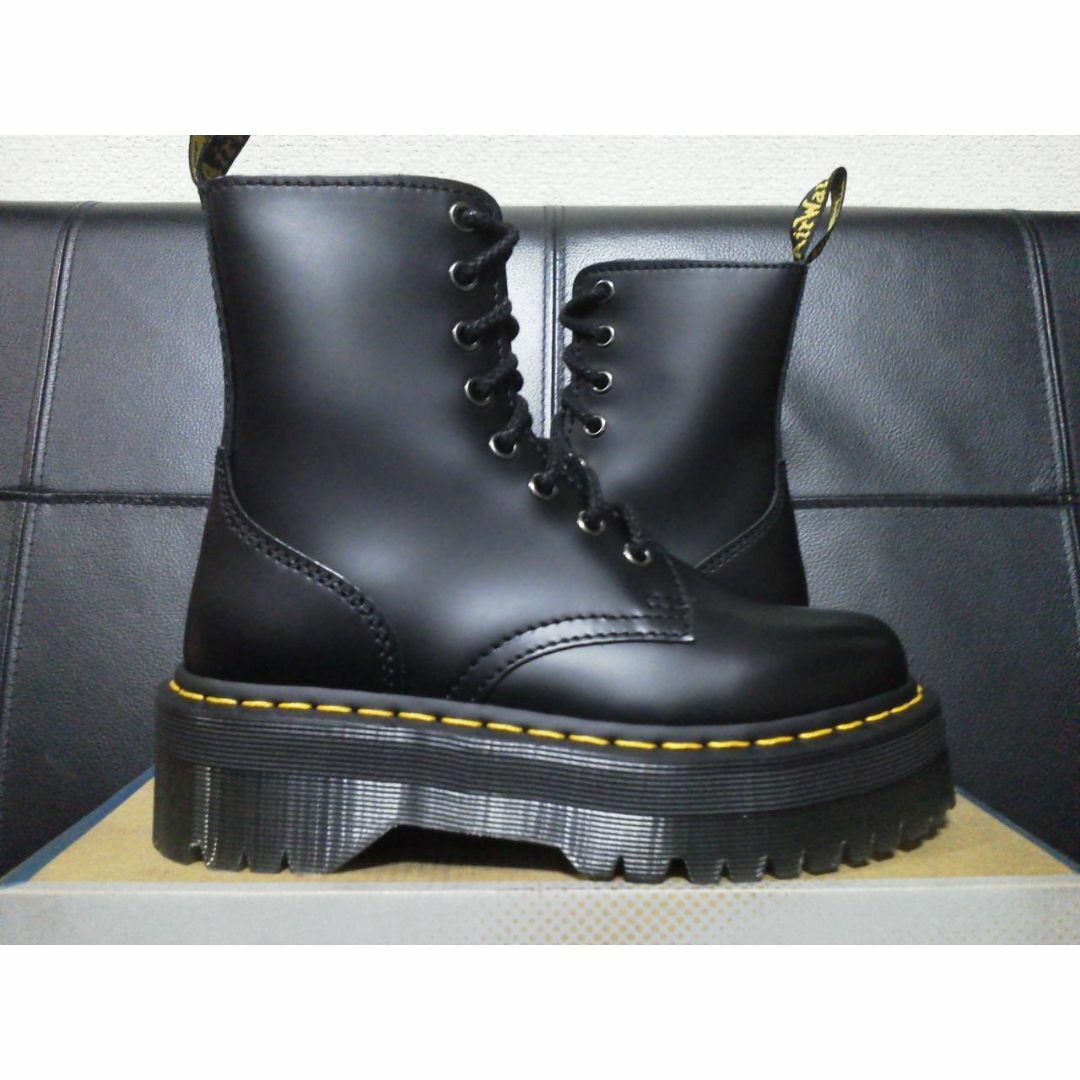 【専用】Dr.Martens JADON UK3 黒 厚底 8ホール BEX