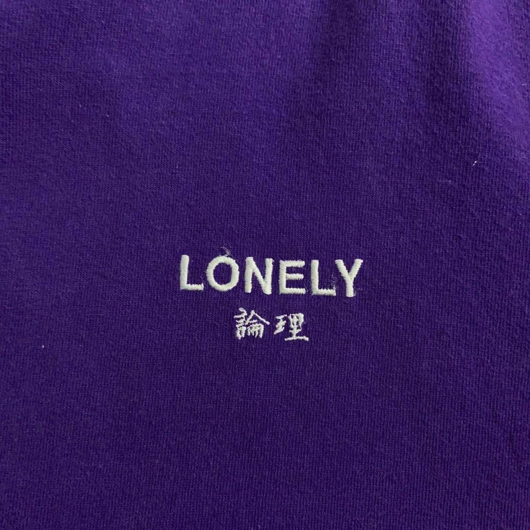 LONELY(ロンリー)の8560【希少XLサイズ】ロンリー論理☆バックプリント ロングtシャツ　人気 メンズのトップス(Tシャツ/カットソー(七分/長袖))の商品写真