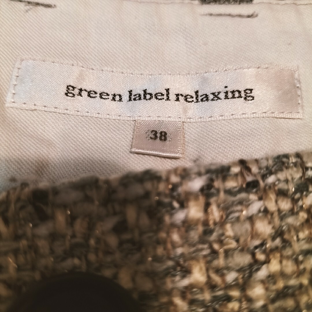 UNITED ARROWS green label relaxing(ユナイテッドアローズグリーンレーベルリラクシング)のgreen label relaxing ツイード ショートパンツ 38 レディースのパンツ(ショートパンツ)の商品写真