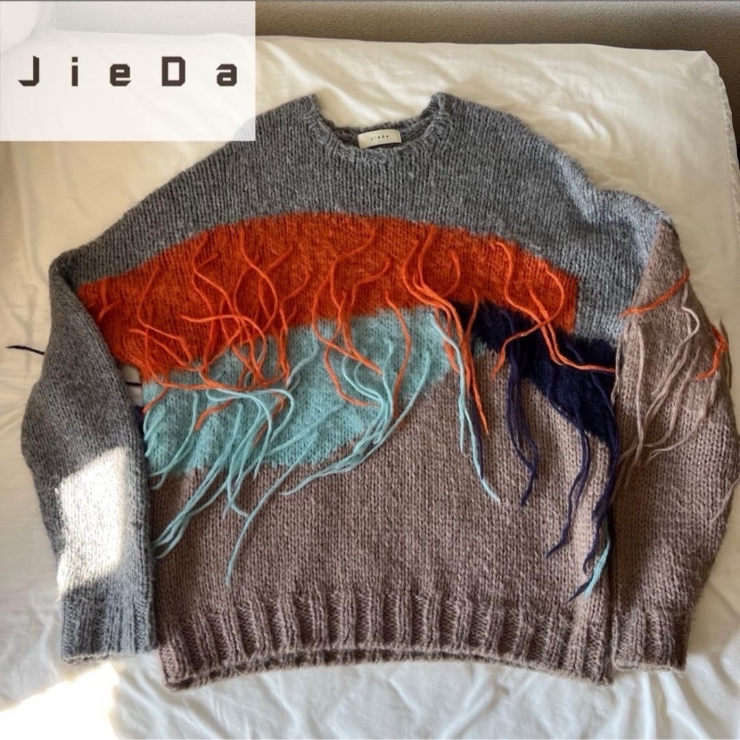 Jieda(ジエダ)のJieDa  20AW パネルオーバーニットセーター　セディショナリーズ メンズのトップス(ニット/セーター)の商品写真