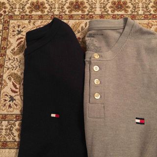 トミーヒルフィガー(TOMMY HILFIGER)のtommy navy thermal(Tシャツ/カットソー(七分/長袖))