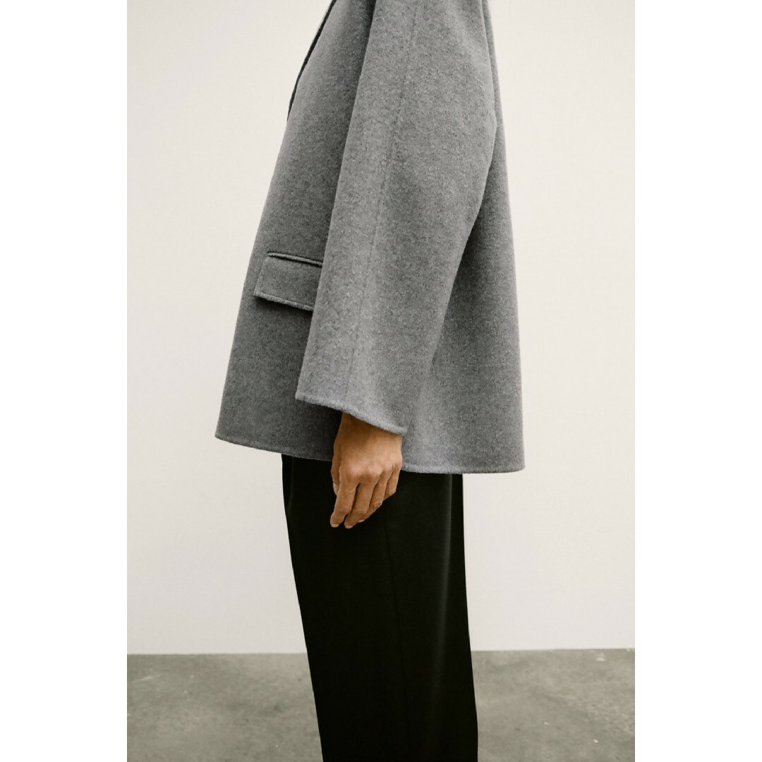 ZARA - ZARA ZW COLLECTION ダブルフェイス ウールブレンド ZARA - ZARA ZW COLLECTION ダブルフェイス ウールブレンド