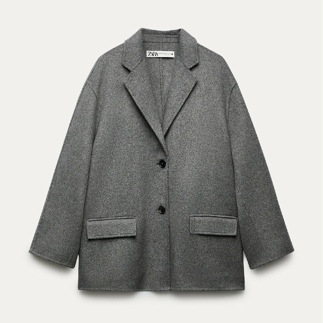 ZARA - ZARA ZW COLLECTION ダブルフェイス ウールブレンド ブレザーの通販 by dress_me_up's shop|ザラ ならラクマ ZARA - ZARA ZW COLLECTION ダブルフェイス ウールブレンド ブレザーの通販 by dress_me_up's shop|ザラ ならラクマ