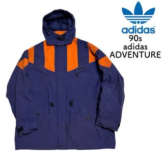 アディダス(adidas)の90s adidas アディダス ADVENTURE ナイロンジャケット 80s(ナイロンジャケット)