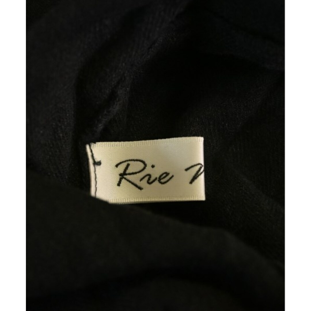 Rie Miller(リエミラー)のRie Miller リエミラー オールインワン/サロペット 38(M位) 黒 【古着】【中古】 レディースのパンツ(サロペット/オーバーオール)の商品写真