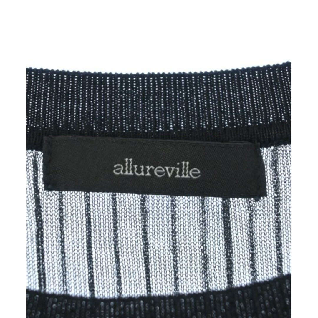 新品 allureville アルアバイル ニット セーター ブラック