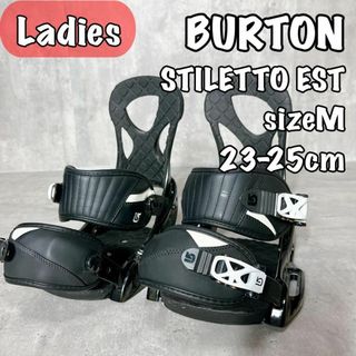 バートン(BURTON)のバートン　レディース　スノーボード　ビンディング　バインディング　M　23-25(バインディング)