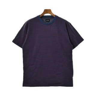 ビームス(BEAMS)のBEAMS ビームス Tシャツ・カットソー S 青x赤(ボーダー) 【古着】【中古】(Tシャツ/カットソー(半袖/袖なし))