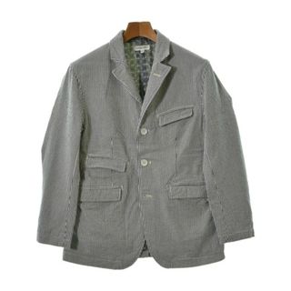 エンジニアードガーメンツ(Engineered Garments)のEngineered Garments ジャケット XS 紺x白(ストライプ) 【古着】【中古】(その他)