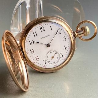 ウォルサム(Waltham)の【動作品】ウォルサム WALTHAM アンティーク 懐中時計 手巻き 米国(その他)