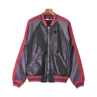 ジバンシィ(GIVENCHY)のGIVENCHY ブルゾン（その他） 52(XXL位) 黒xグレーx赤 【古着】【中古】(その他)