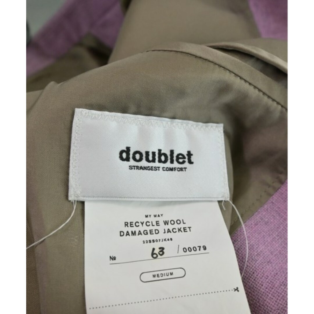 doublet(ダブレット)のdoublet ダブレット ジャケット M ピンク 【古着】【中古】 メンズのジャケット/アウター(その他)の商品写真