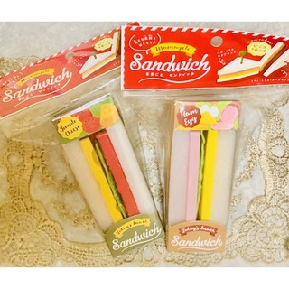 セリア(Seria)の新品 ままごと サンドイッチ 2点セット セリア(知育玩具)