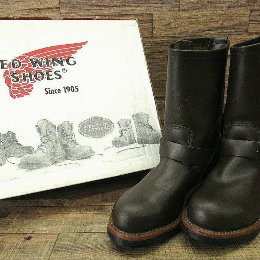 REDWING(レッドウィング)の新品 廃盤 レッドウィング 09年製 2967 エンジニア ブーツ 26.5 ① メンズの靴/シューズ(ブーツ)の商品写真