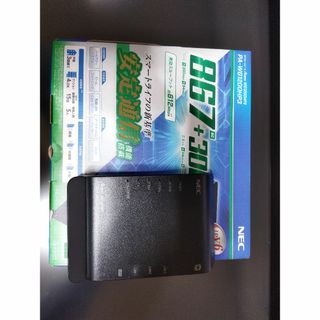 エヌイーシー(NEC)のNEC 無線LANルーター Wi-Fiルーター【完品】(PC周辺機器)