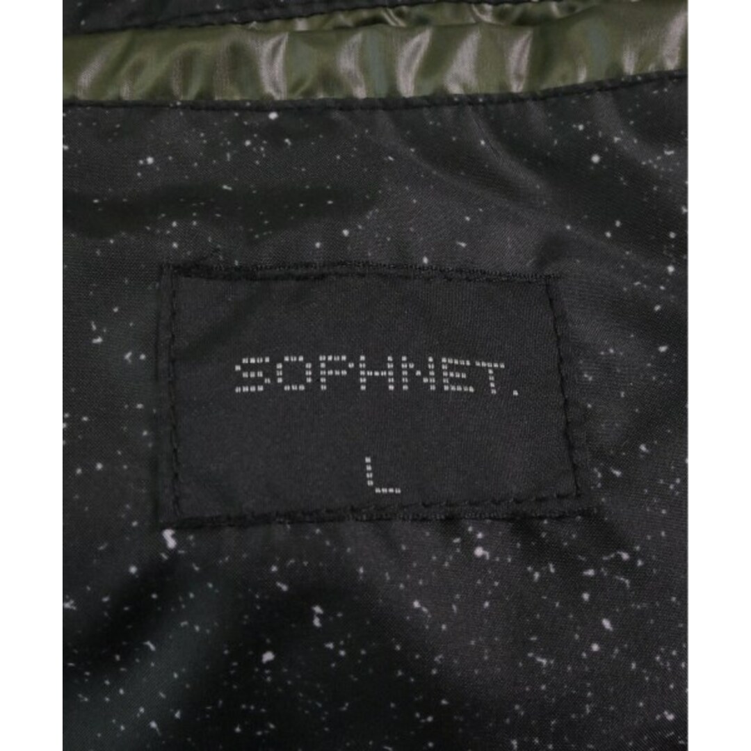 SOPHNET.(ソフネット)のSOPHNET. ソフネット ダウンジャケット/ダウンベスト L カーキ 【古着】【中古】 メンズのジャケット/アウター(ダウンジャケット)の商品写真