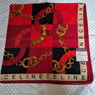 セリーヌ(celine)の新品 セリーヌ ハンカチ スカーフ ５８cm(ハンカチ)