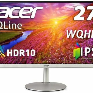 エイサー(Acer)の27型 WQHD モニター ディスプレイ acer CB272Usmiiprx(ディスプレイ)