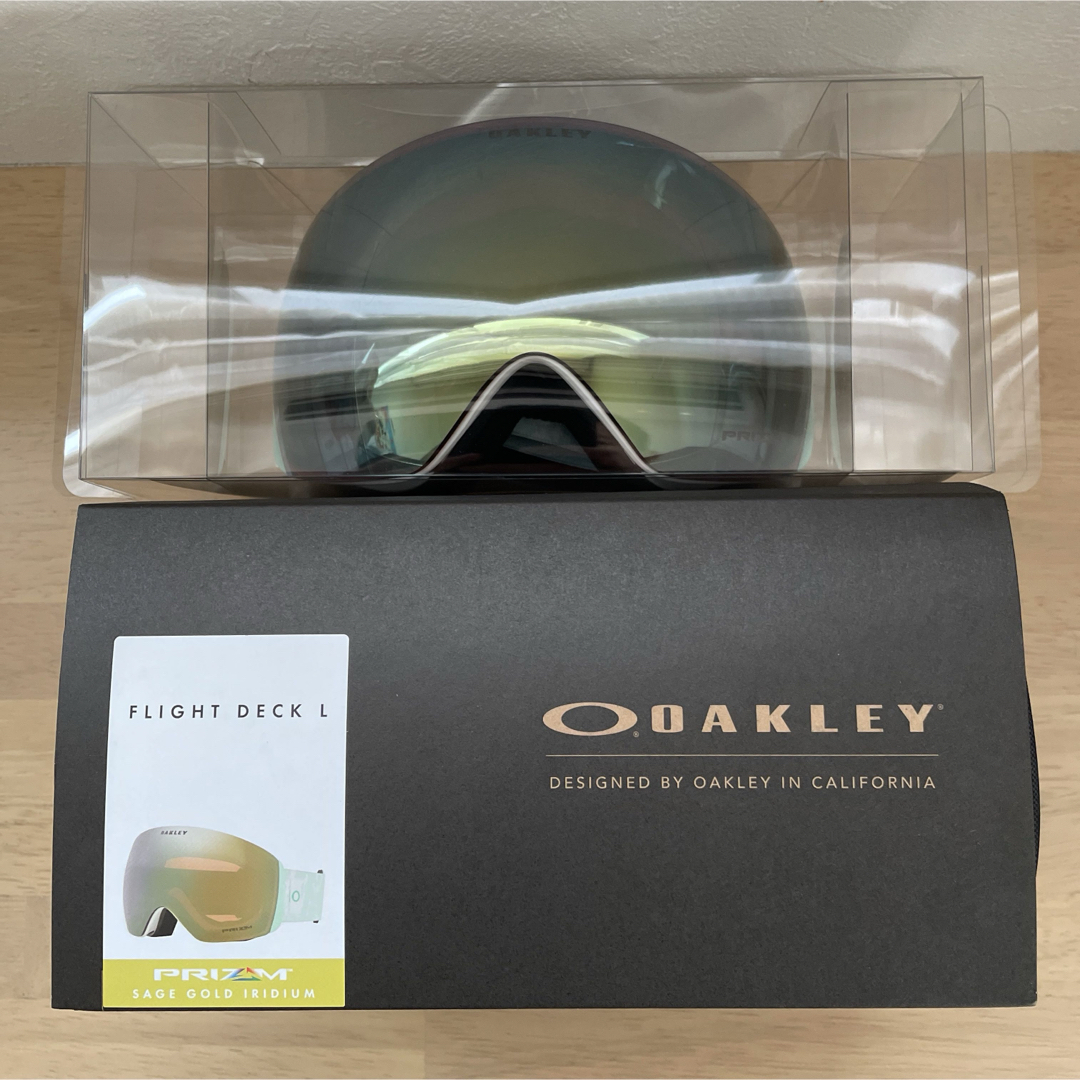 Oakley(オークリー)のオークリー ゴーグル FLIGHT DECK オリジナルゴーグルケース付き スポーツ/アウトドアのスノーボード(アクセサリー)の商品写真