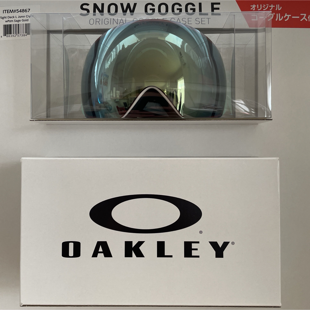 Oakley(オークリー)のオークリー ゴーグル FLIGHT DECK オリジナルゴーグルケース付き スポーツ/アウトドアのスノーボード(アクセサリー)の商品写真